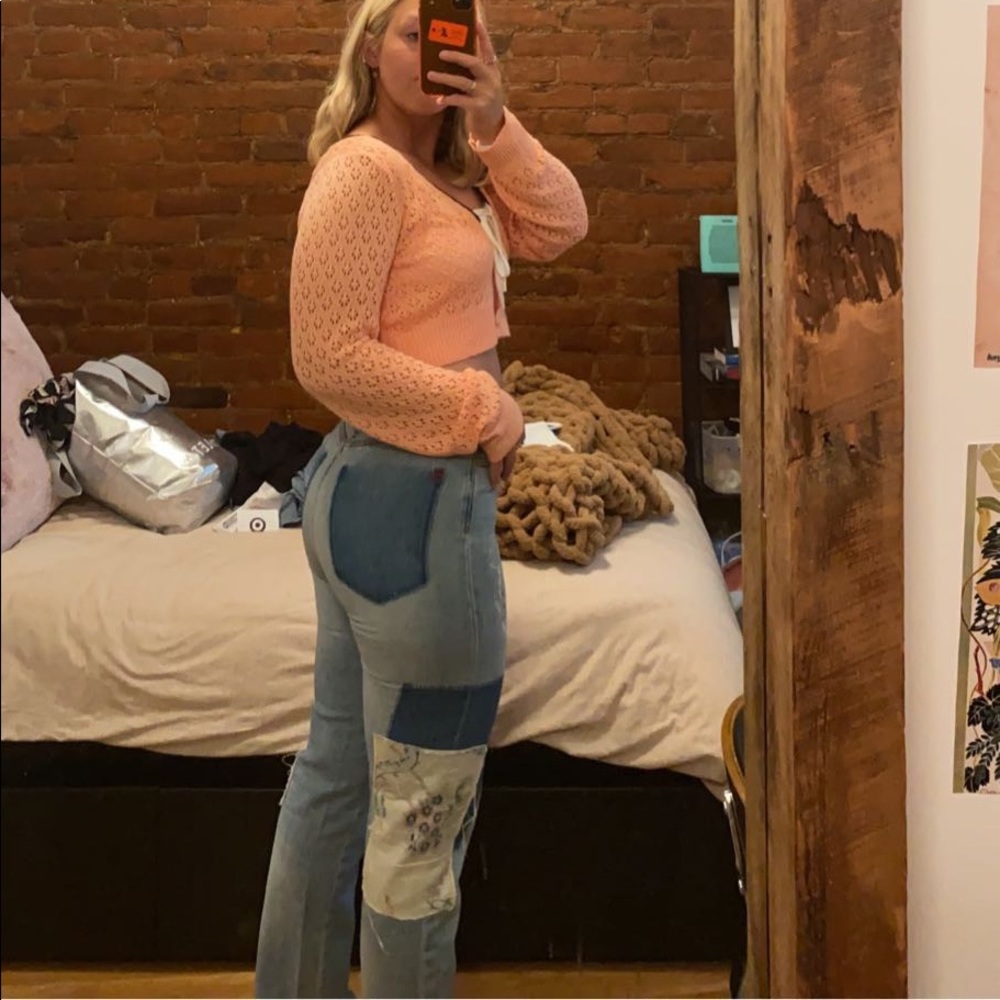 BDG patch jeans